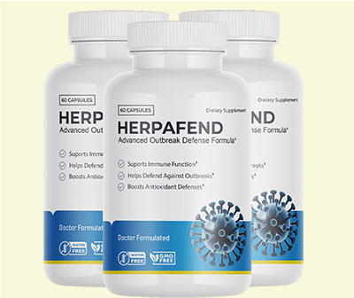 Herpafend 3 bottles — 90-day supply